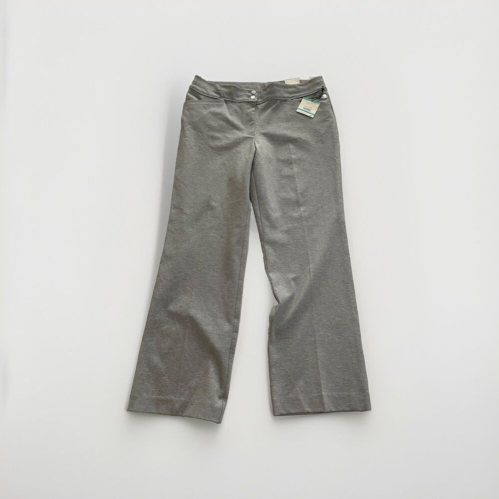 Anne Klein NWT Gray Dress Pants Women's Size 16 Workwear Professional